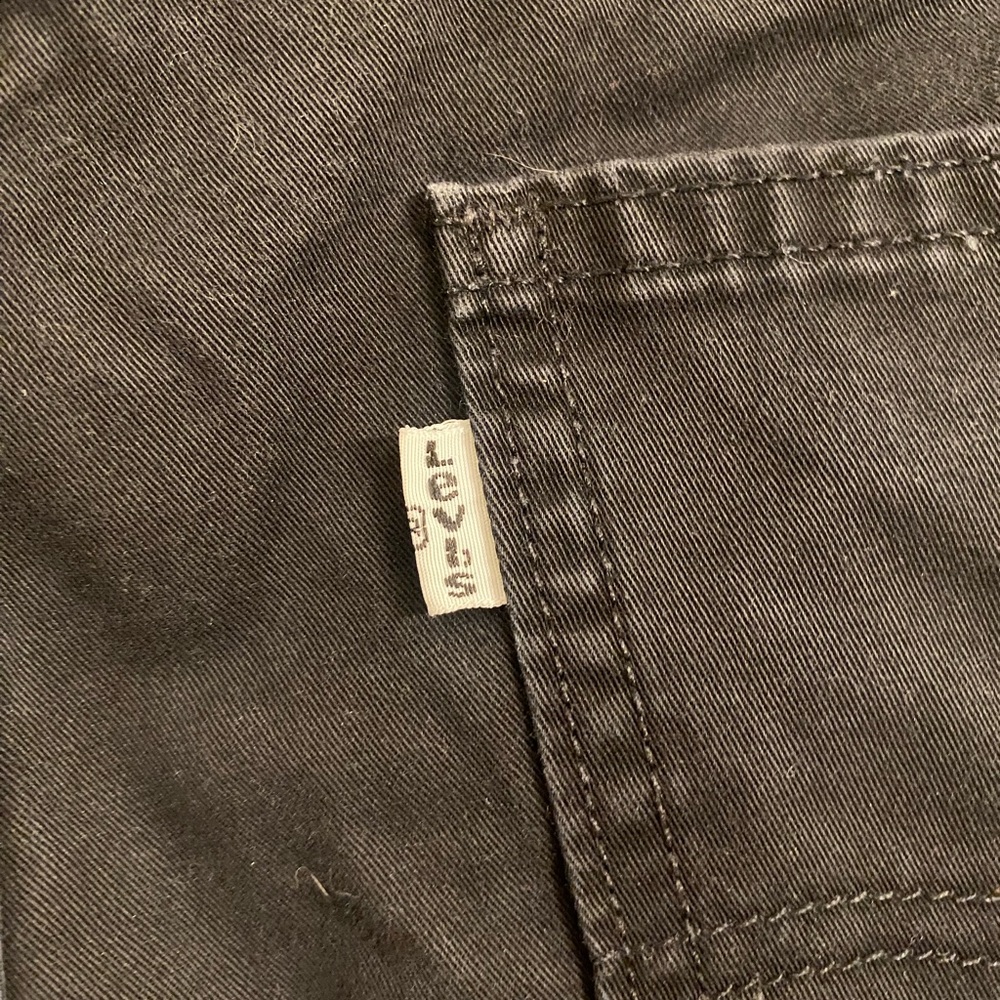 Signature by Levi Strauss Men's Slim Straight Jeans - Black Size 29x32 - Picture 5 of 6